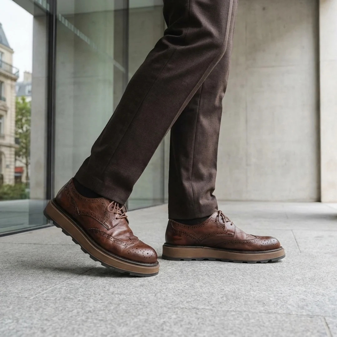 Bravello | Zapatos derby elegantes - Imagen 2