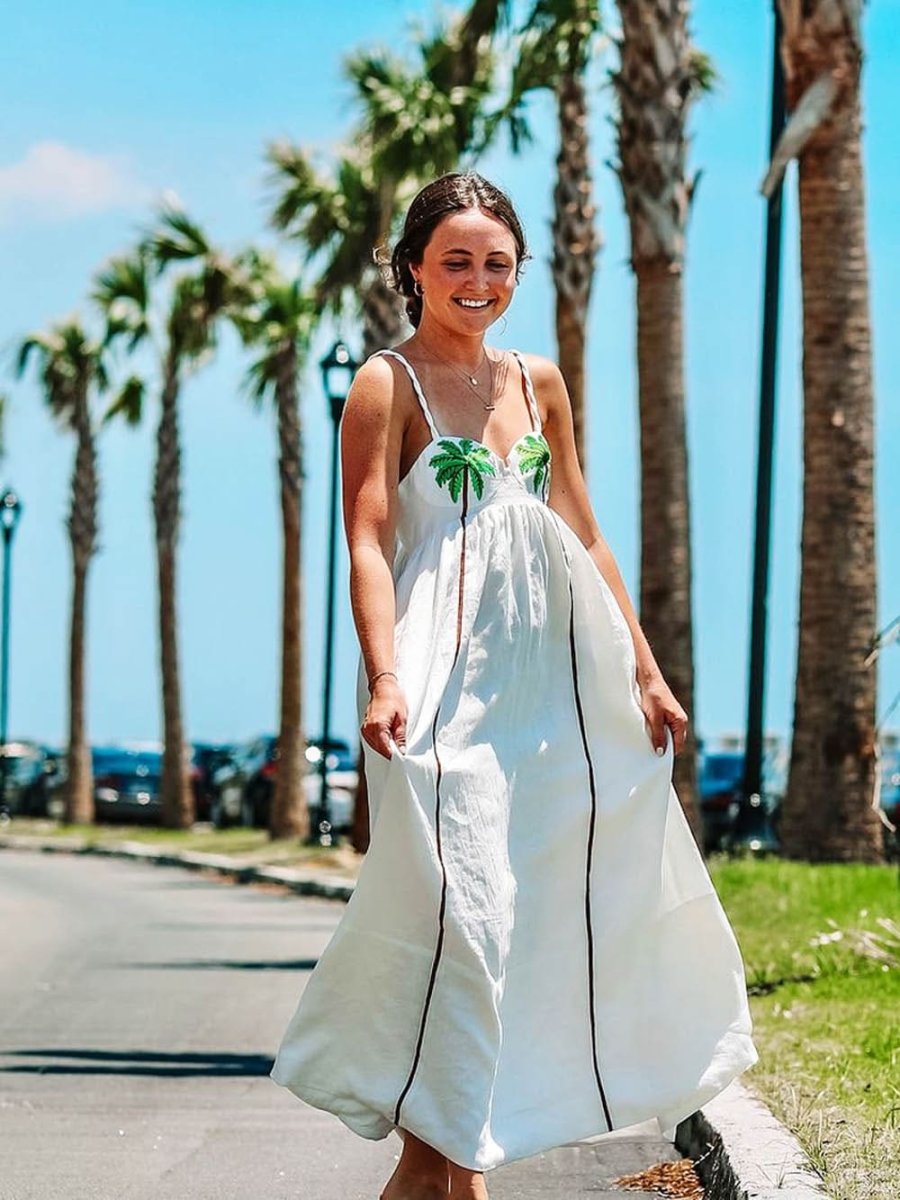 Celeste™ Vestido con tirantes de primavera/verano - Imagen 3