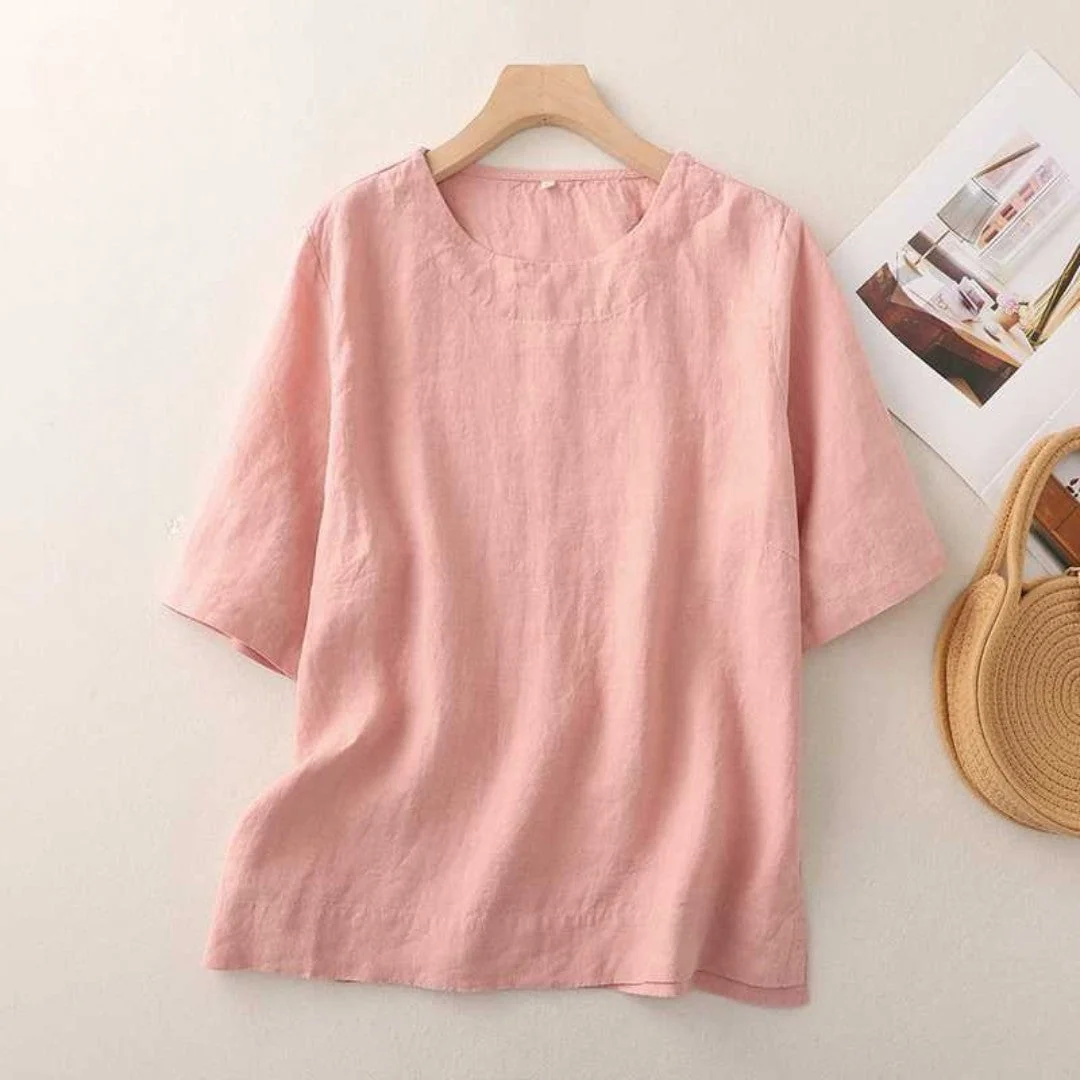 Laurienne™ | Camiseta lisa - Imagen 3