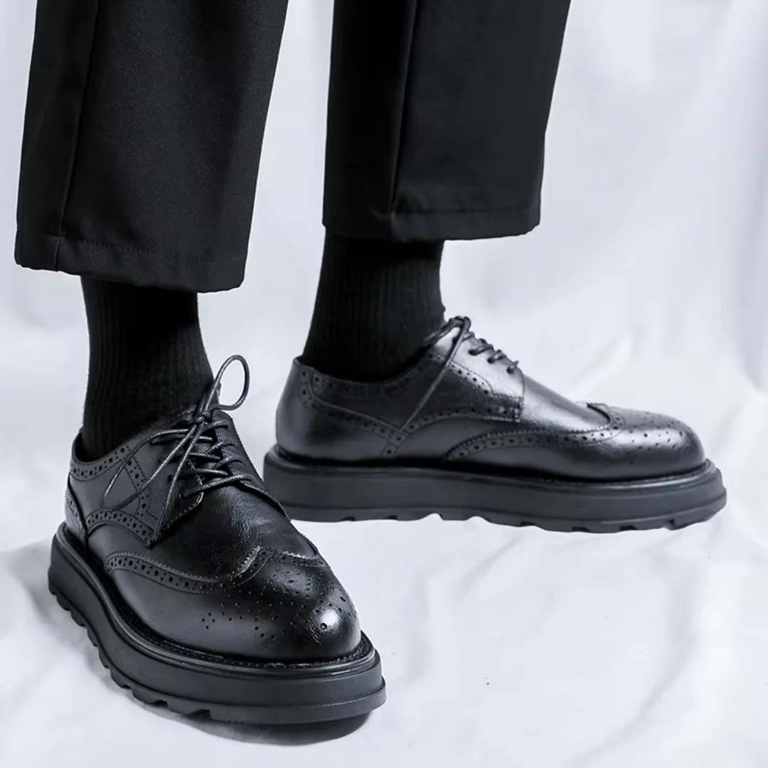 Bravello | Zapatos derby elegantes - Imagen 9
