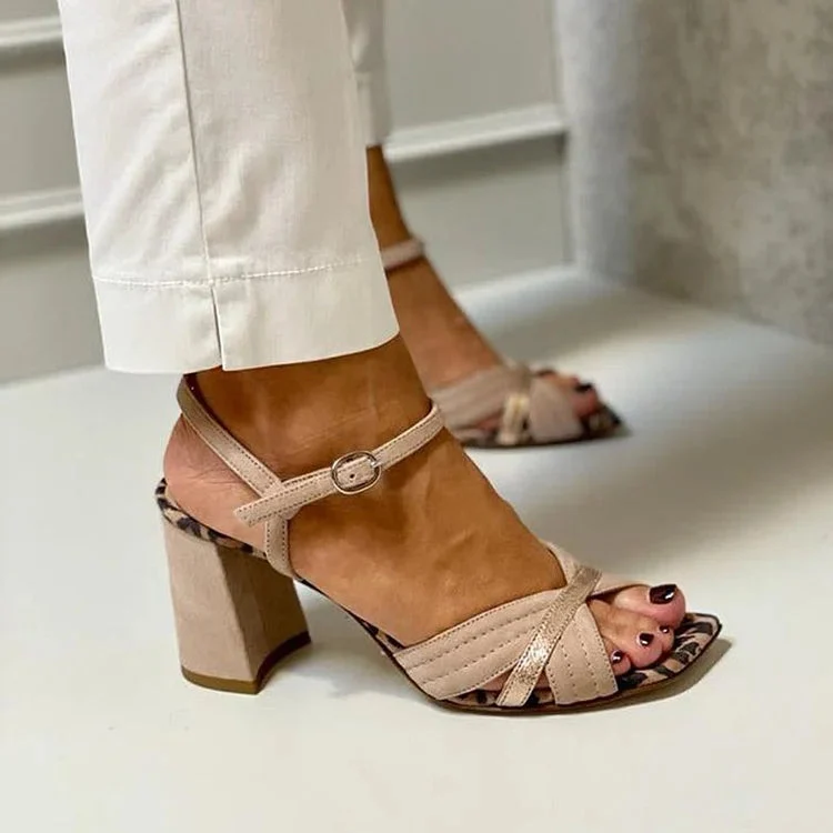 Lorrie | Sandalias de tacón con banda cruzada para Mujer - Imagen 4