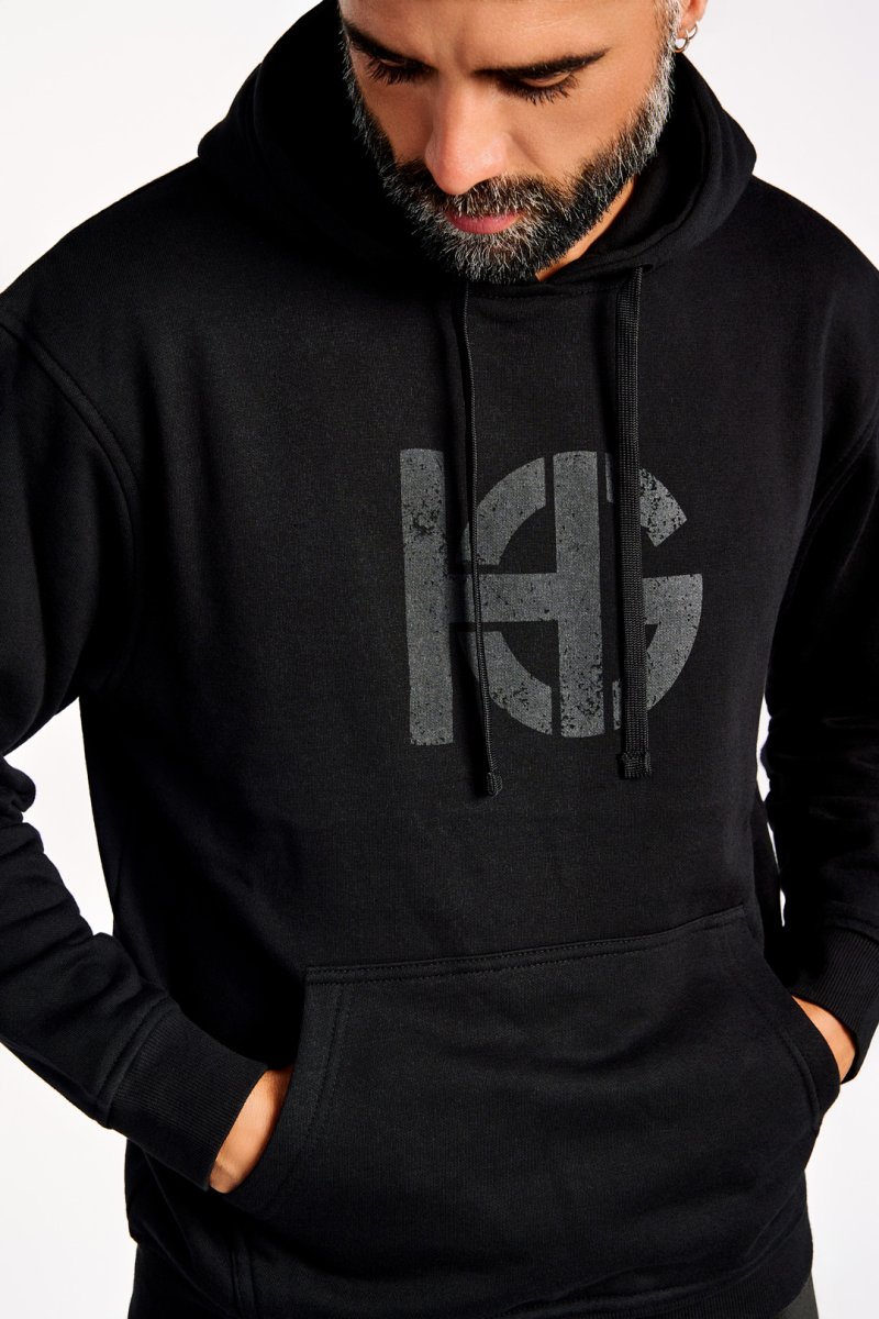 CLASS · Sudadera de algodón con logo SportHG® | Negro - Imagen 4