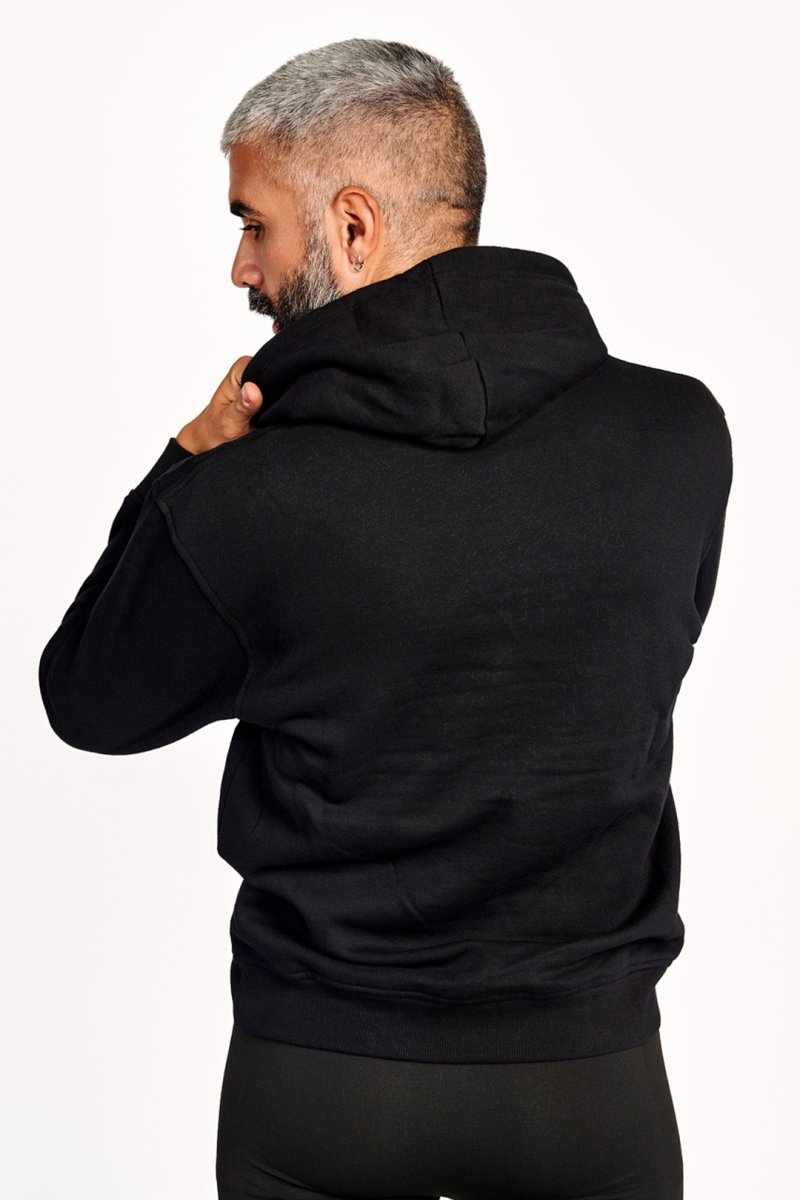 CLASS · Sudadera de algodón con logo SportHG® | Negro - Imagen 3