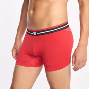 SPIRIT · Boxer seamless transpirable para deporte y uso diario | Rojo