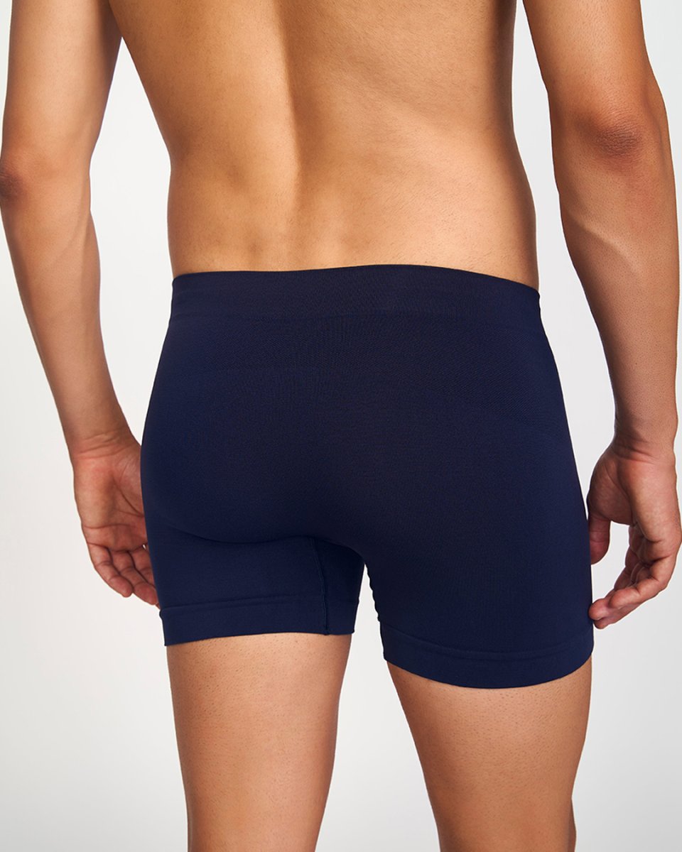 FORCE · Boxer seamless técnico para comodidad y sujeción | Marino - Imagen 3