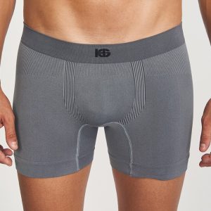 FORCE · Boxer seamless técnico para comodidad y sujeción | Gris