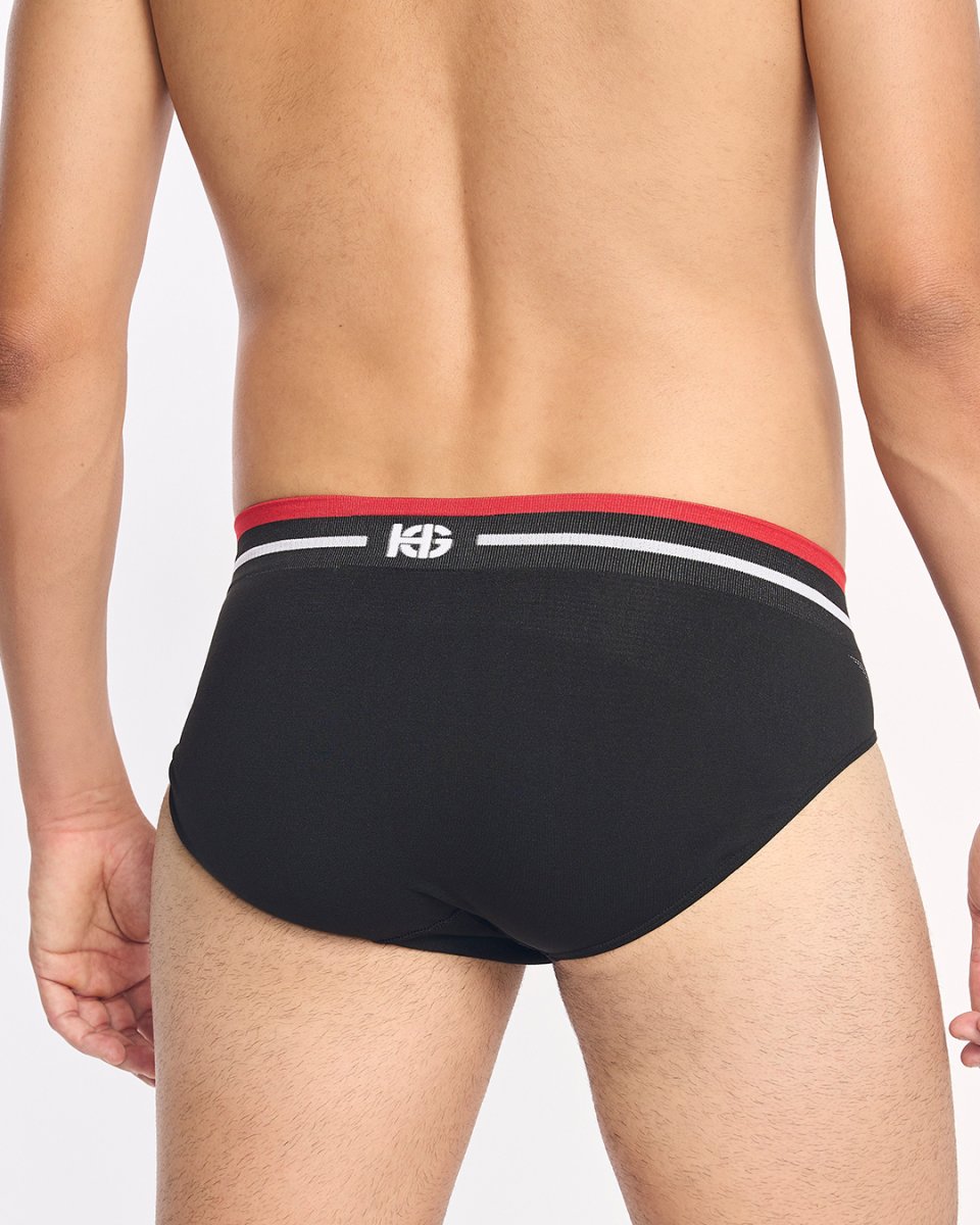 SPIRIT · Slip seamless ligero para confort diario y deporte | Negro - Imagen 3