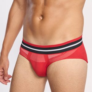SPIRIT · Slip seamless ligero para confort diario y deporte | Rojo