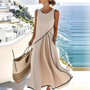 Saige - Vestido de verano a rayas para Mujer