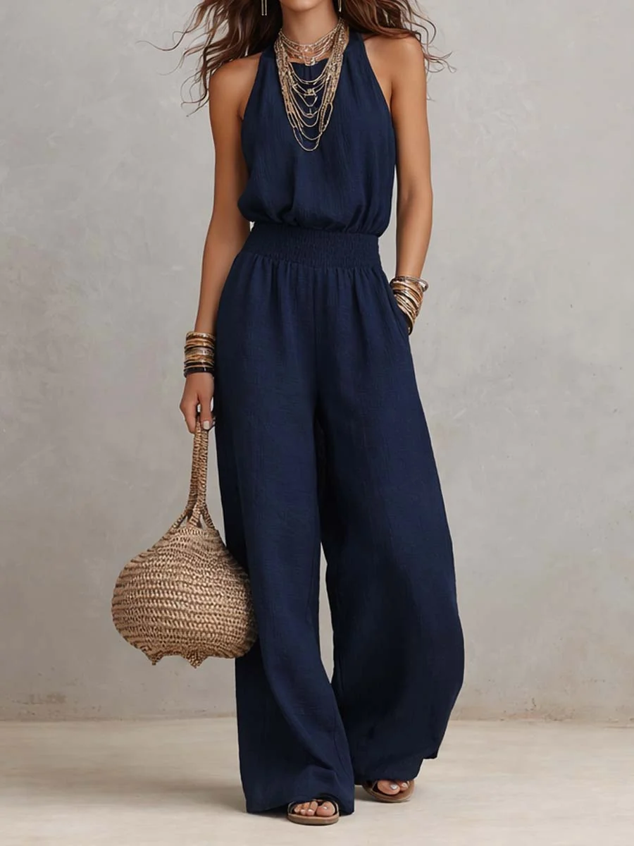 Valeria | Mono Elegante con Halter para Mujer - Imagen 7