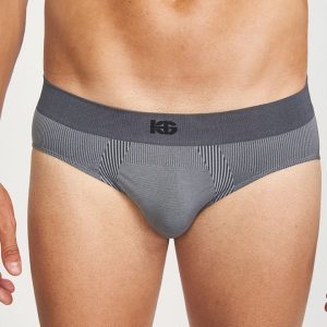 FORCE · Slip seamless transpirable para movimiento diario | Gris