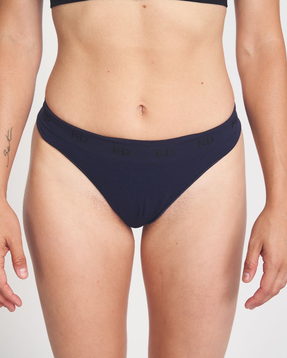 MIND · Tanga seamless ligero para comodidad invisible | Marino - Imagen 3
