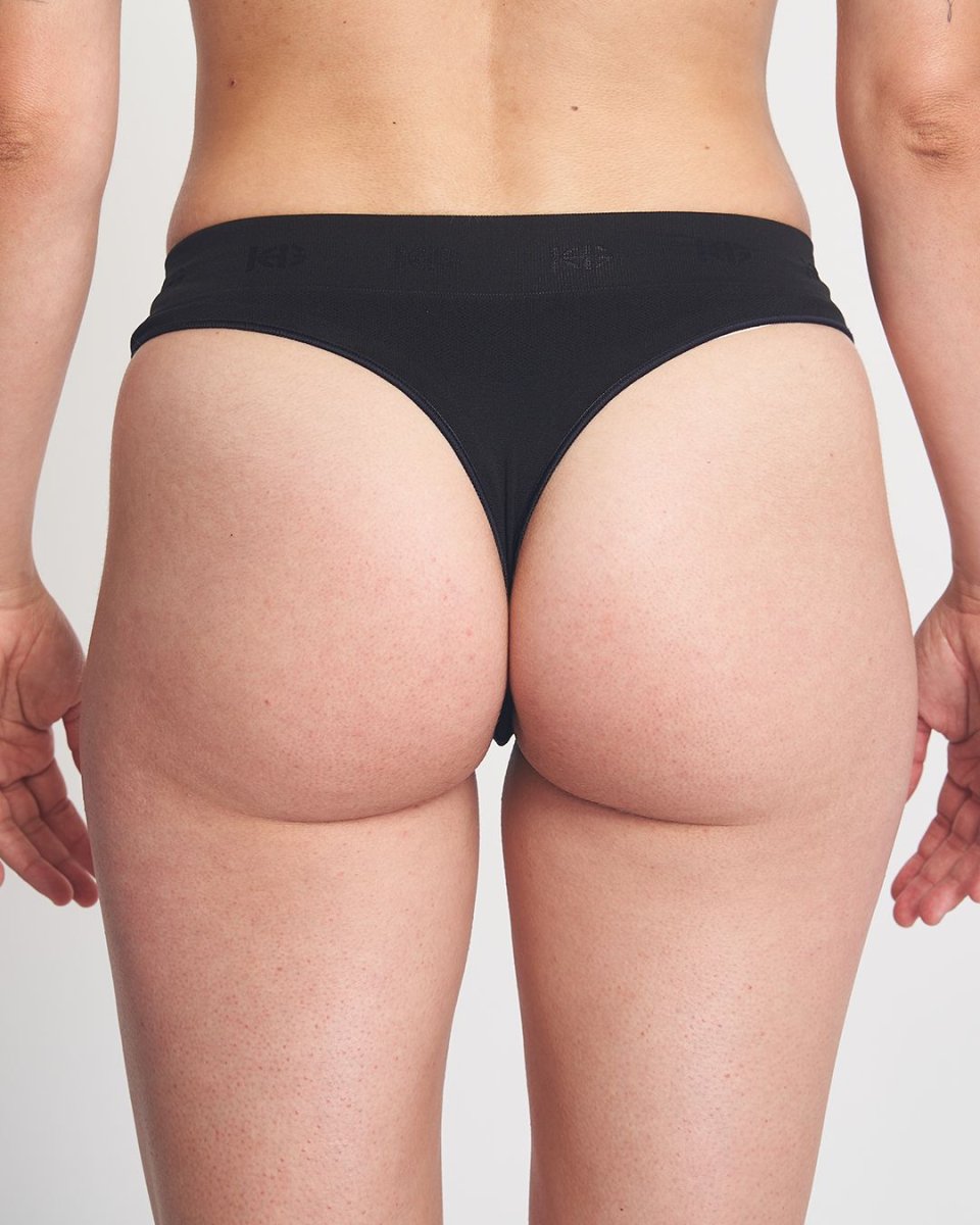 MIND · Tanga seamless ligero para comodidad invisible | Negro - Imagen 2