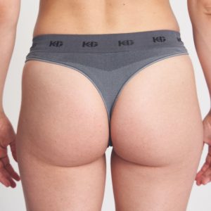 MIND · Tanga seamless ligero para comodidad invisible | Gris