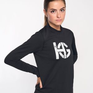 LOBBY · Sudadera seamless termorreguladora para invierno | Negro