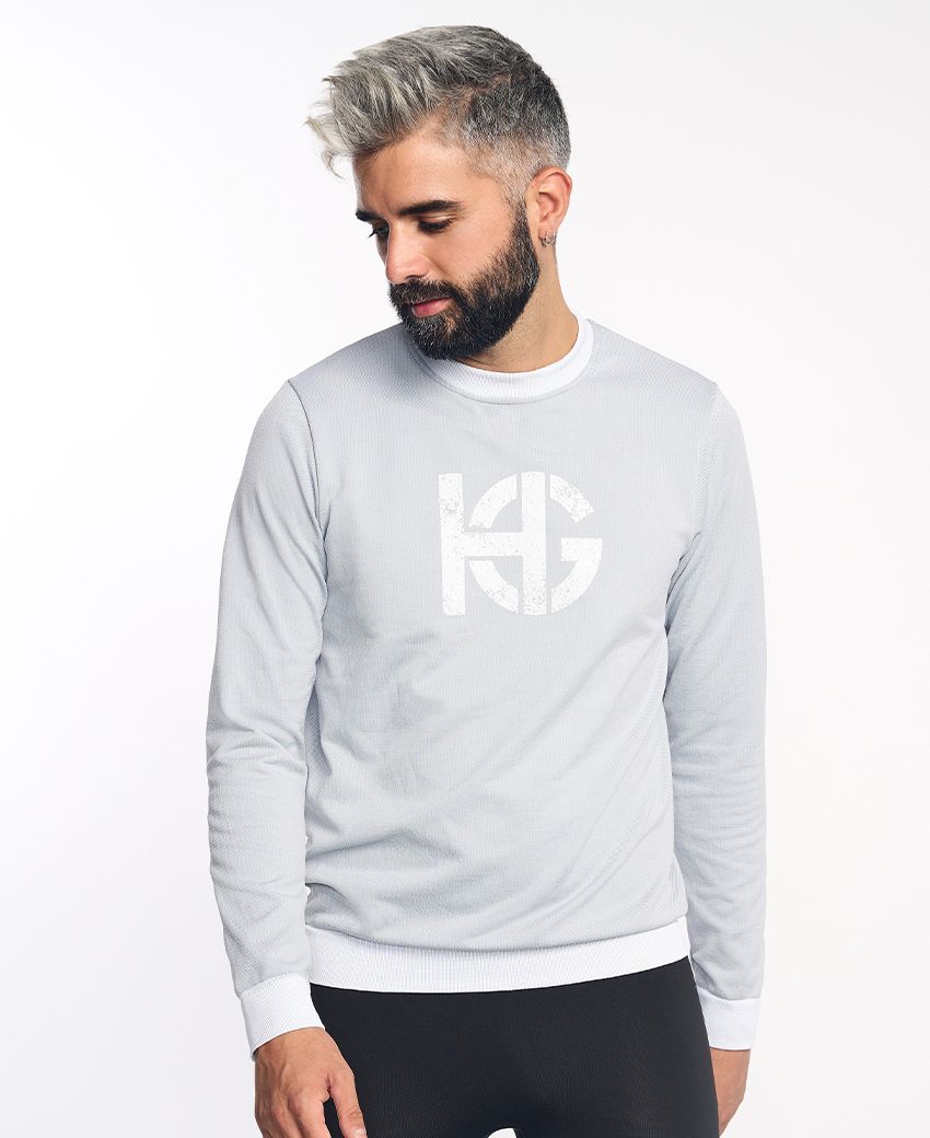LOBBY · Sudadera seamless termorreguladora para invierno | Blanco hueso - Imagen 2