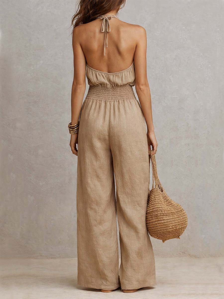 Valeria | Mono Elegante con Halter para Mujer - Imagen 9