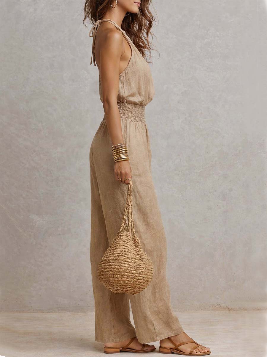 Valeria | Mono Elegante con Halter para Mujer - Imagen 8