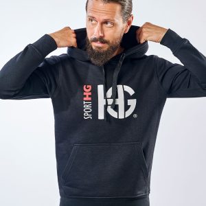 CLASS Sudadera de algodón negra