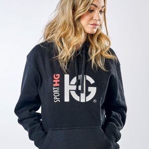 CLASS Sudadera de algodón negra