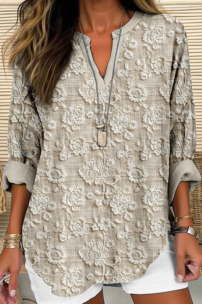 Desert Bloom - Blusa de verano - Imagen 5