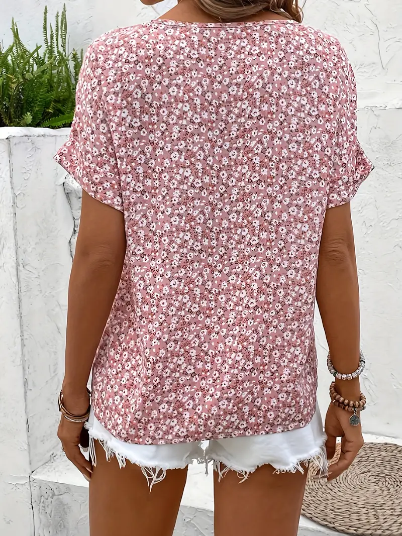 Verna | Blusa elegante con estampado floral - Imagen 3
