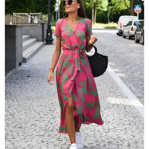 Anna -  Vestido de Mujer con estampado floral primavera/verano