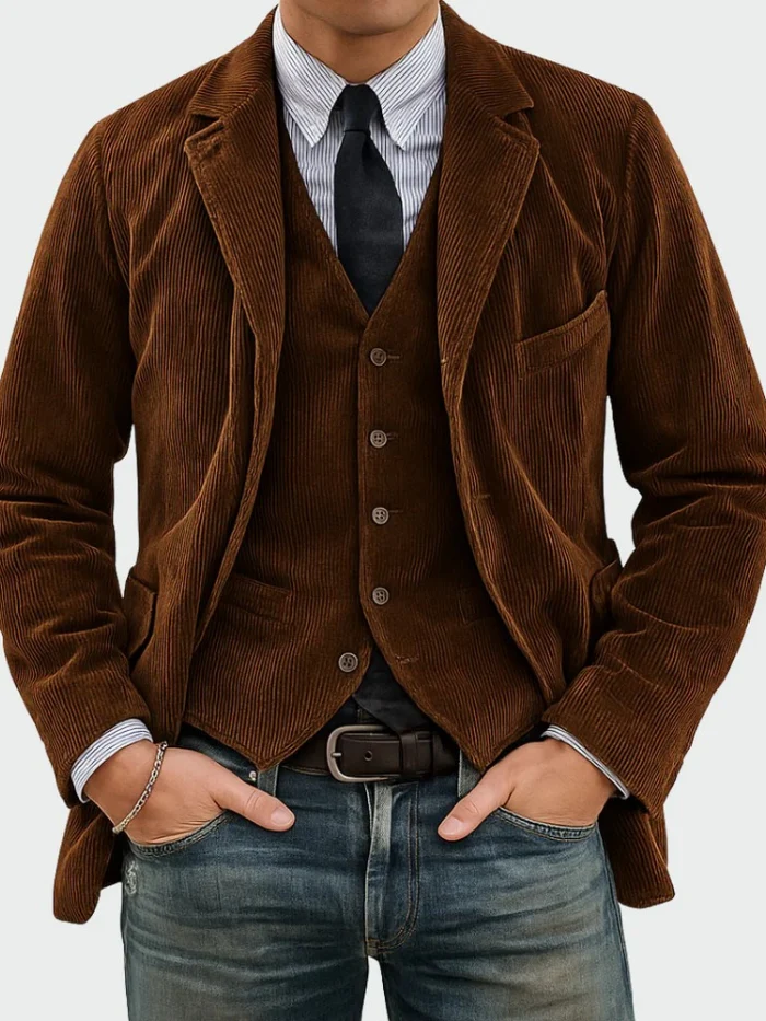 Tommy™ | Conjunto de 2 piezas: Blazer y Chaleco - Imagen 3