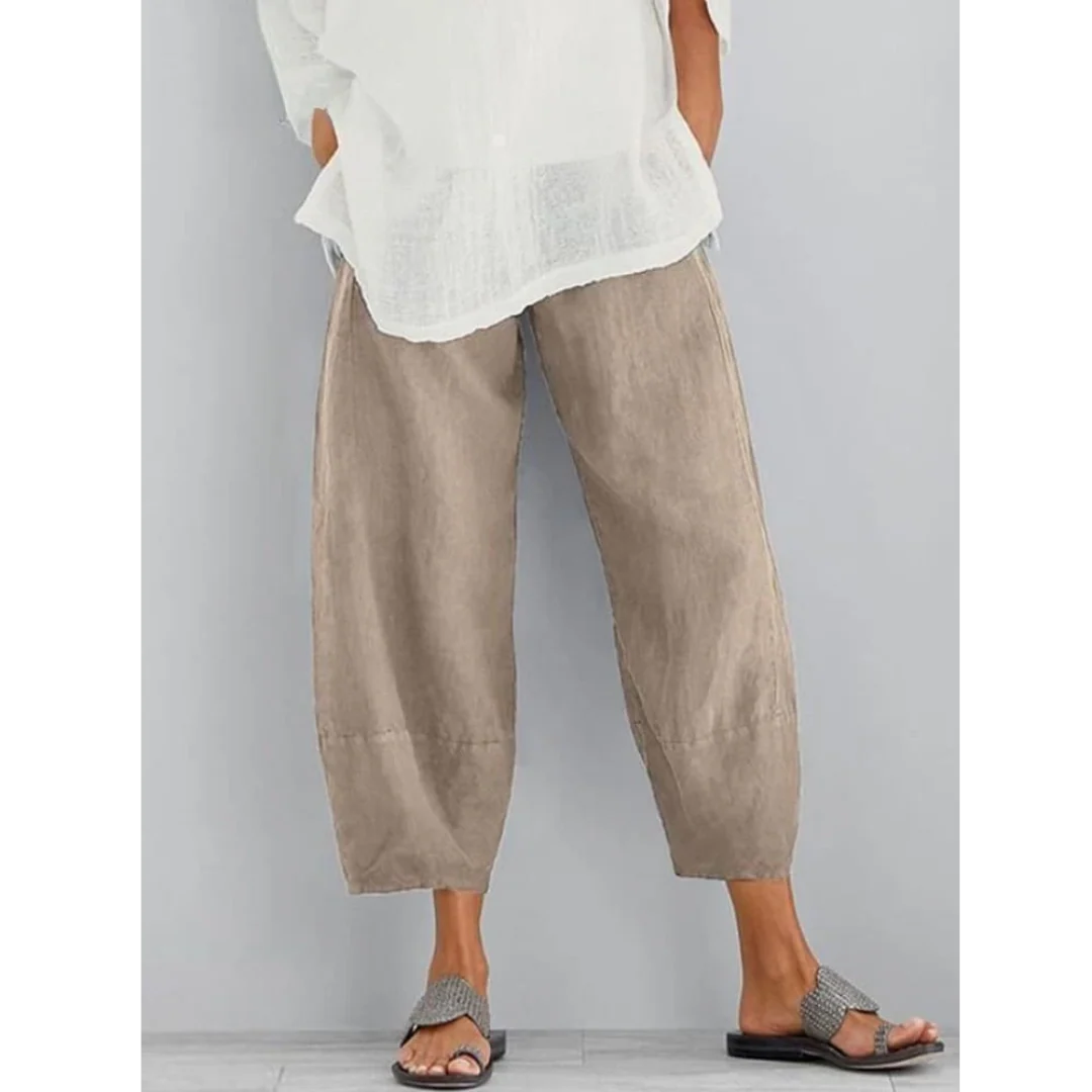 Marina | Pantalones de Lino Sin Esfuerzo para Mujer - Imagen 2