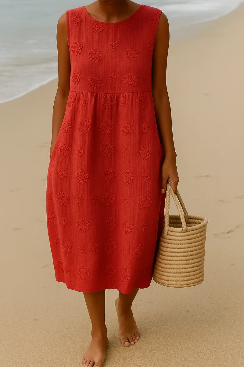 Elena | Vestido bordado para una elegancia natural - Imagen 5