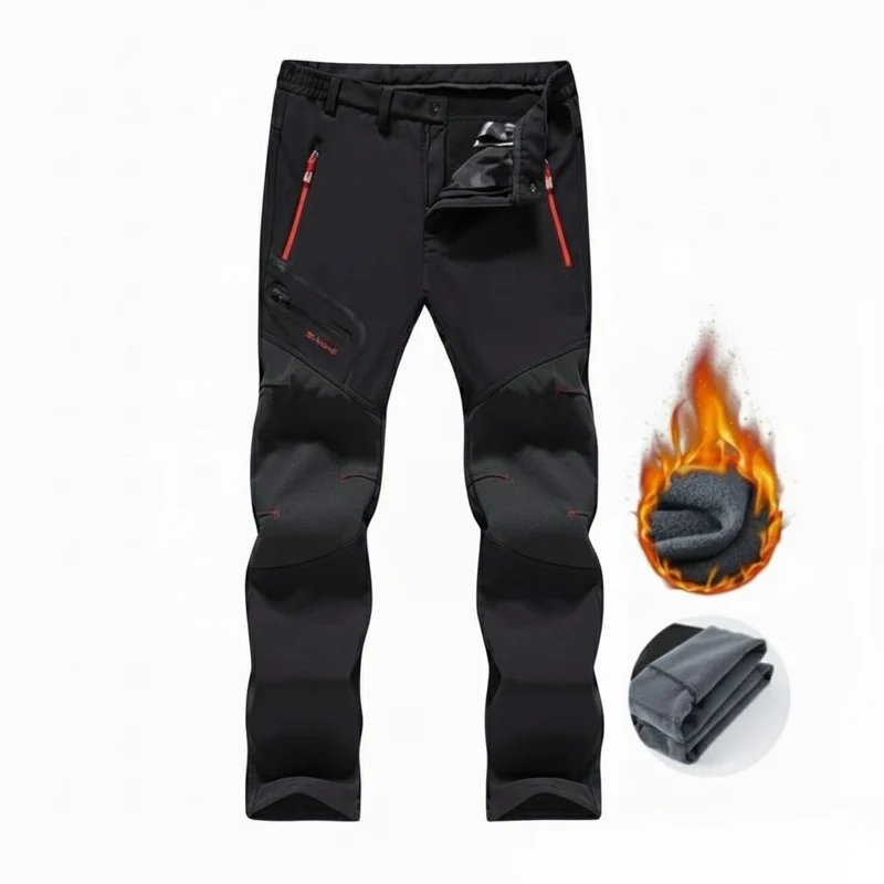 Zoranus – Pantalones de senderismo elásticos e impermeables - Imagen 2