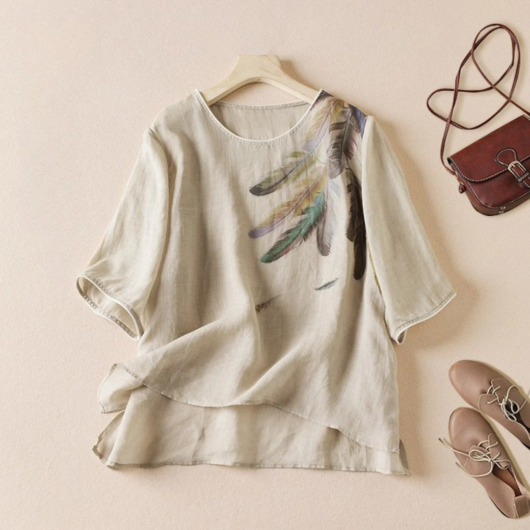 Laurienne™ | Camiseta estampada - Imagen 4