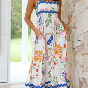 Vestido Amaya™ Fresco de Estampado Colorido