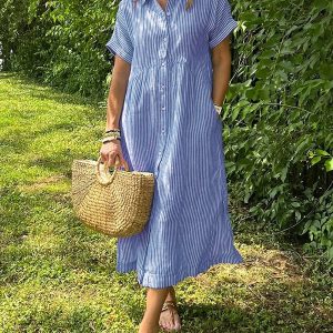 Angela | Vestido largo de verano para Mujer