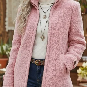 Annelies – Chaqueta de Mujer suave con cremallera
