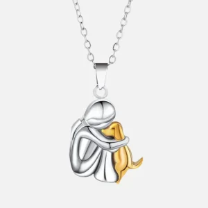 Elin | Collar con colgante de perro para Mujer