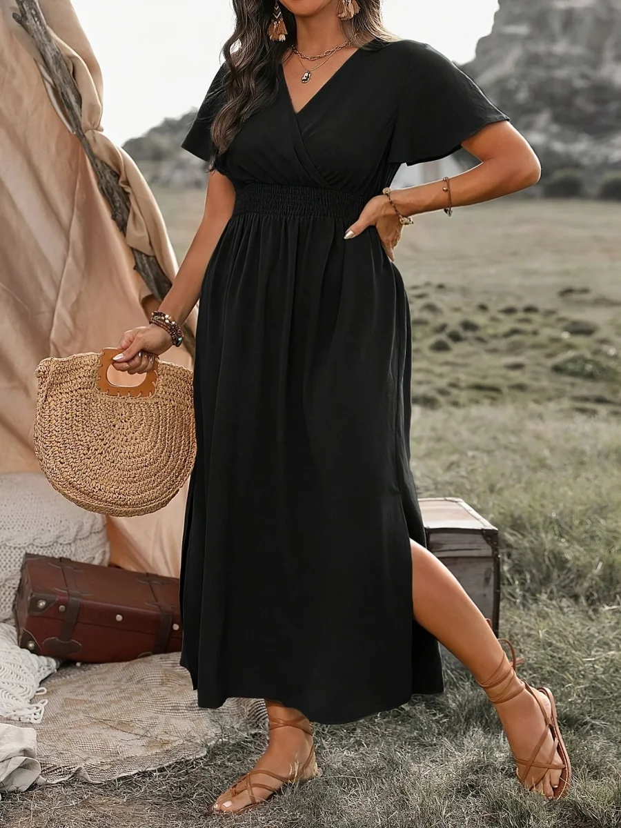 Mary™ - Elegante vestido de verano con escote en V - Imagen 3