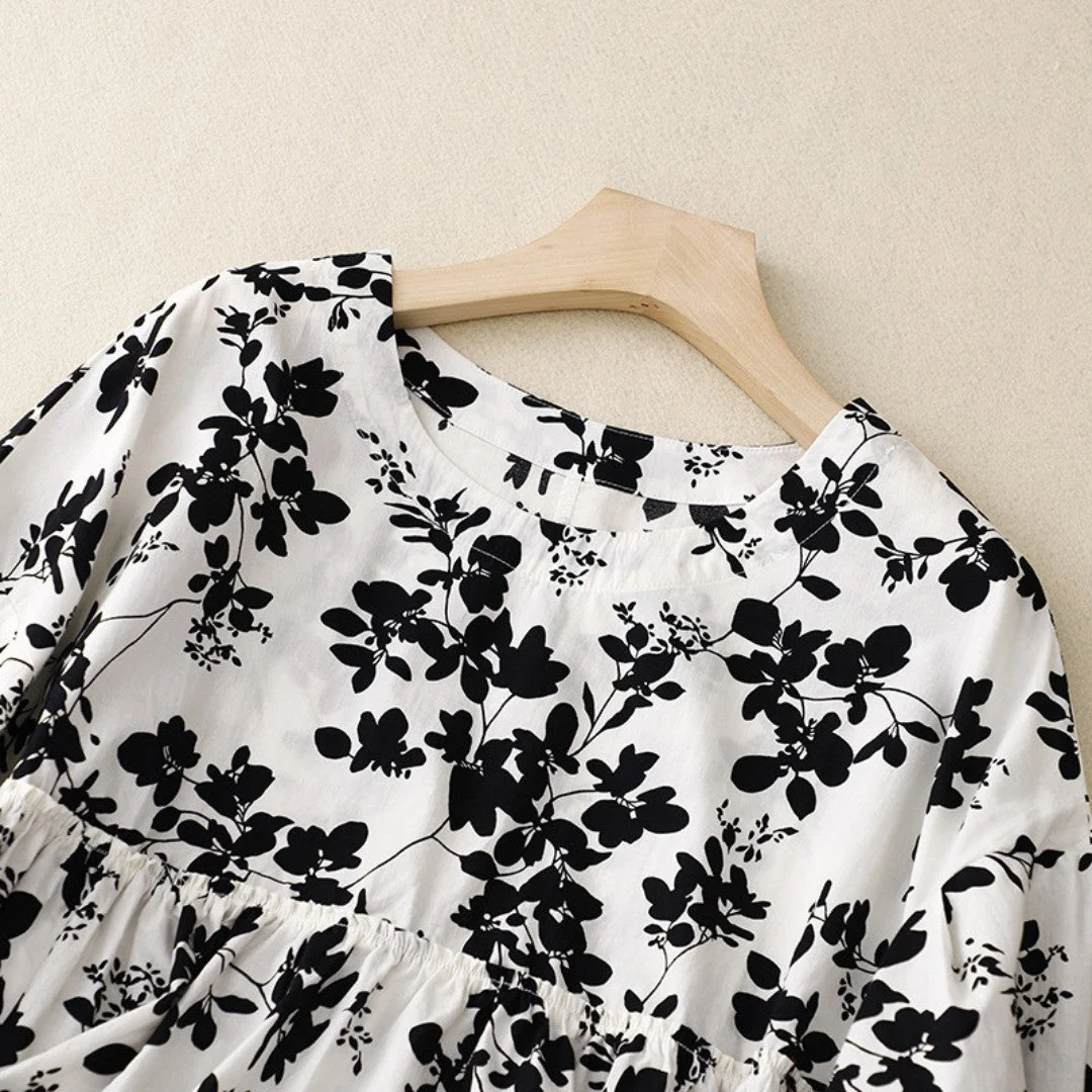Laurienne™ | Blusa con estampado floral - Imagen 5