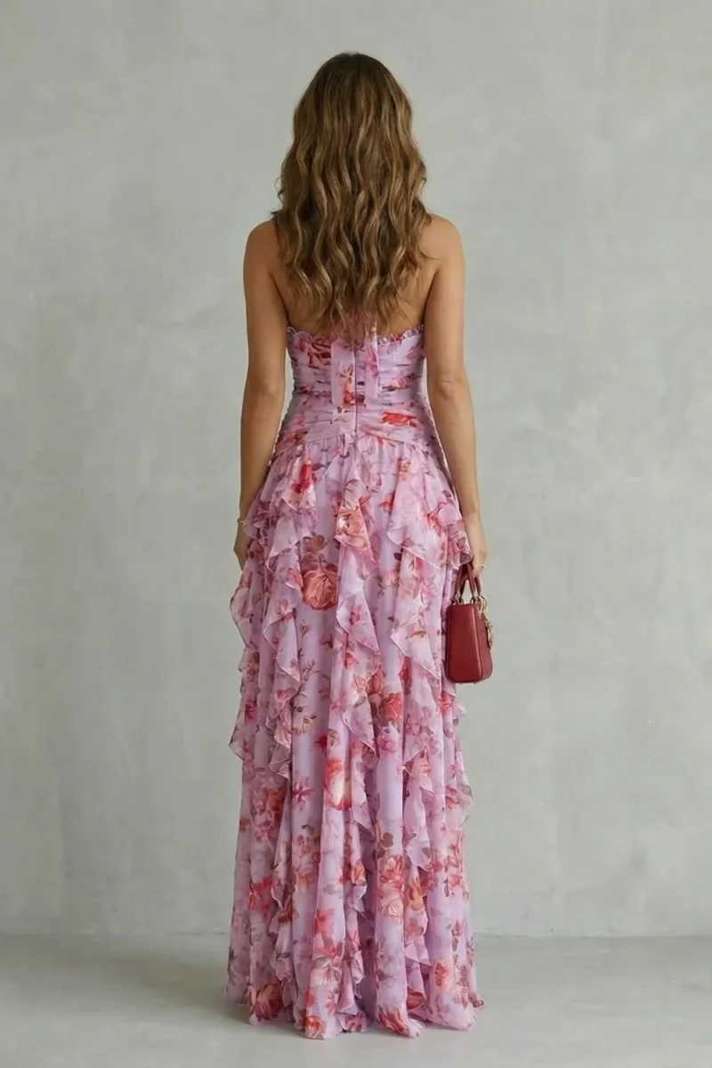 Belladina – Vestido de rosas románticas para Mujer - Imagen 5