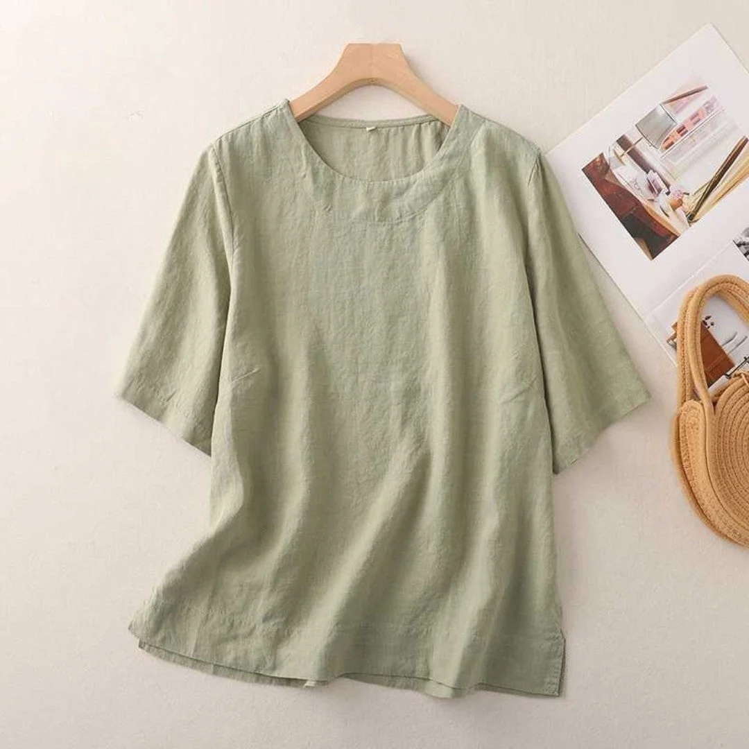 Laurienne™ | Camiseta lisa - Imagen 5