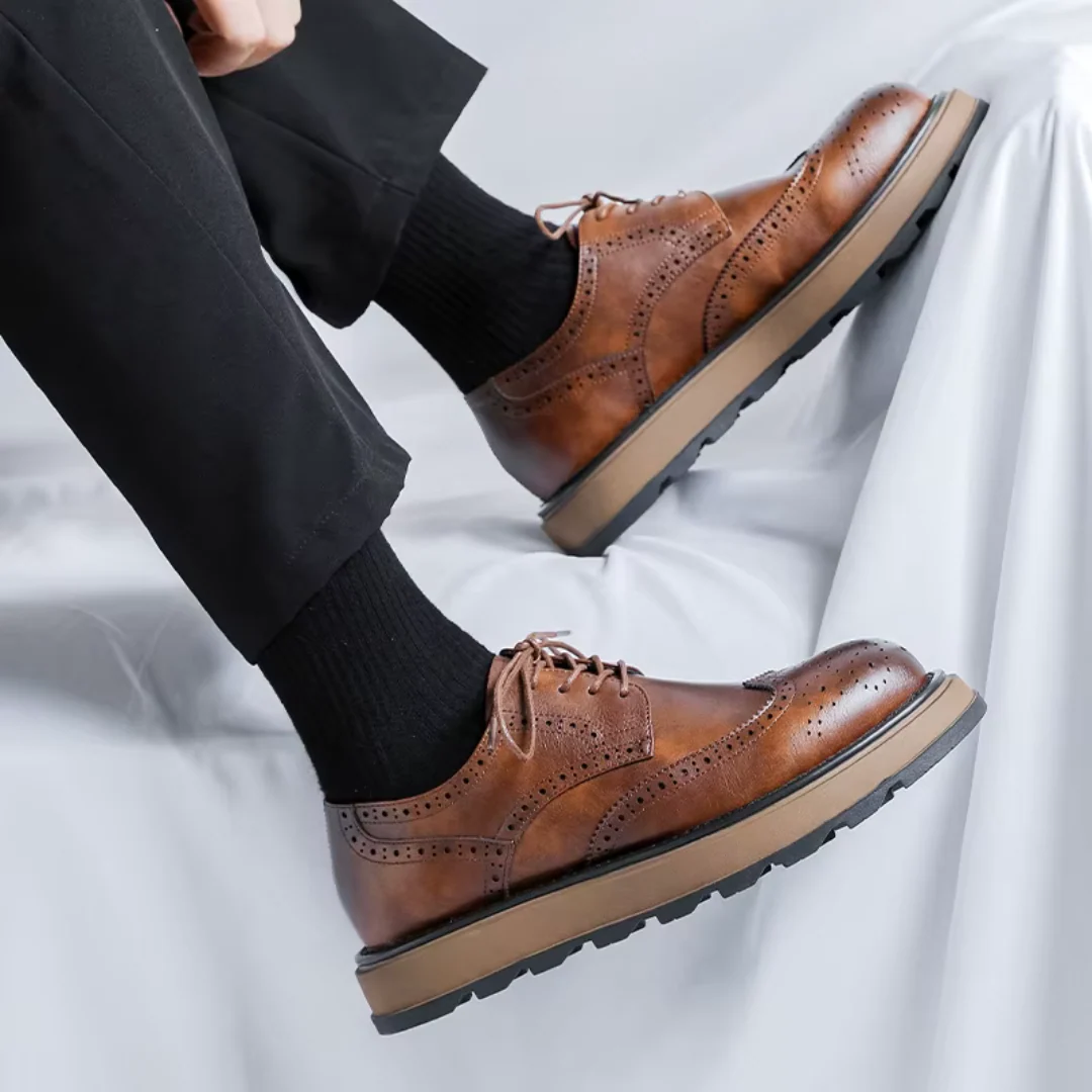 Bravello | Zapatos derby elegantes - Imagen 7