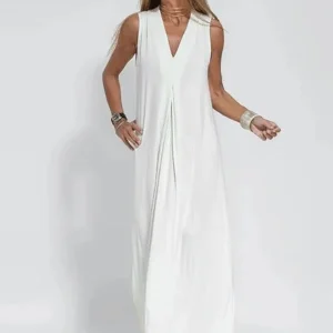 Belle™ - Vestido elegante y largo con chaleco para mujer