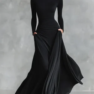 Norfy - Ropa elegante con pliegues fluidos