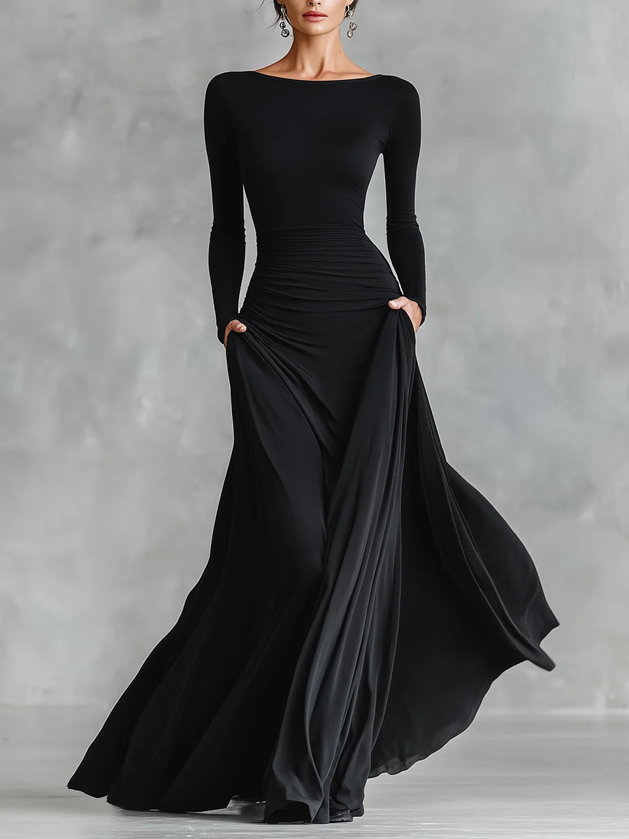 Norfy - Ropa elegante con pliegues fluidos