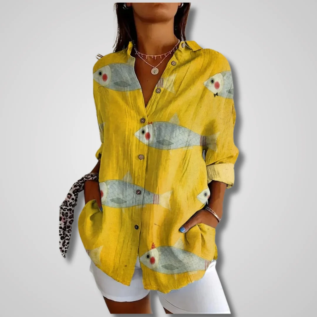 MELLE - Camisa Vintage para Mujer - Imagen 5