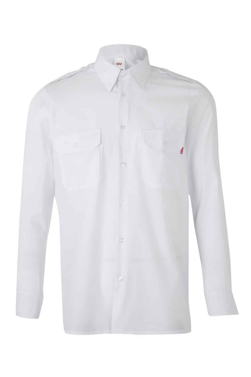Camisa manga larga con galoneras - Imagen 3