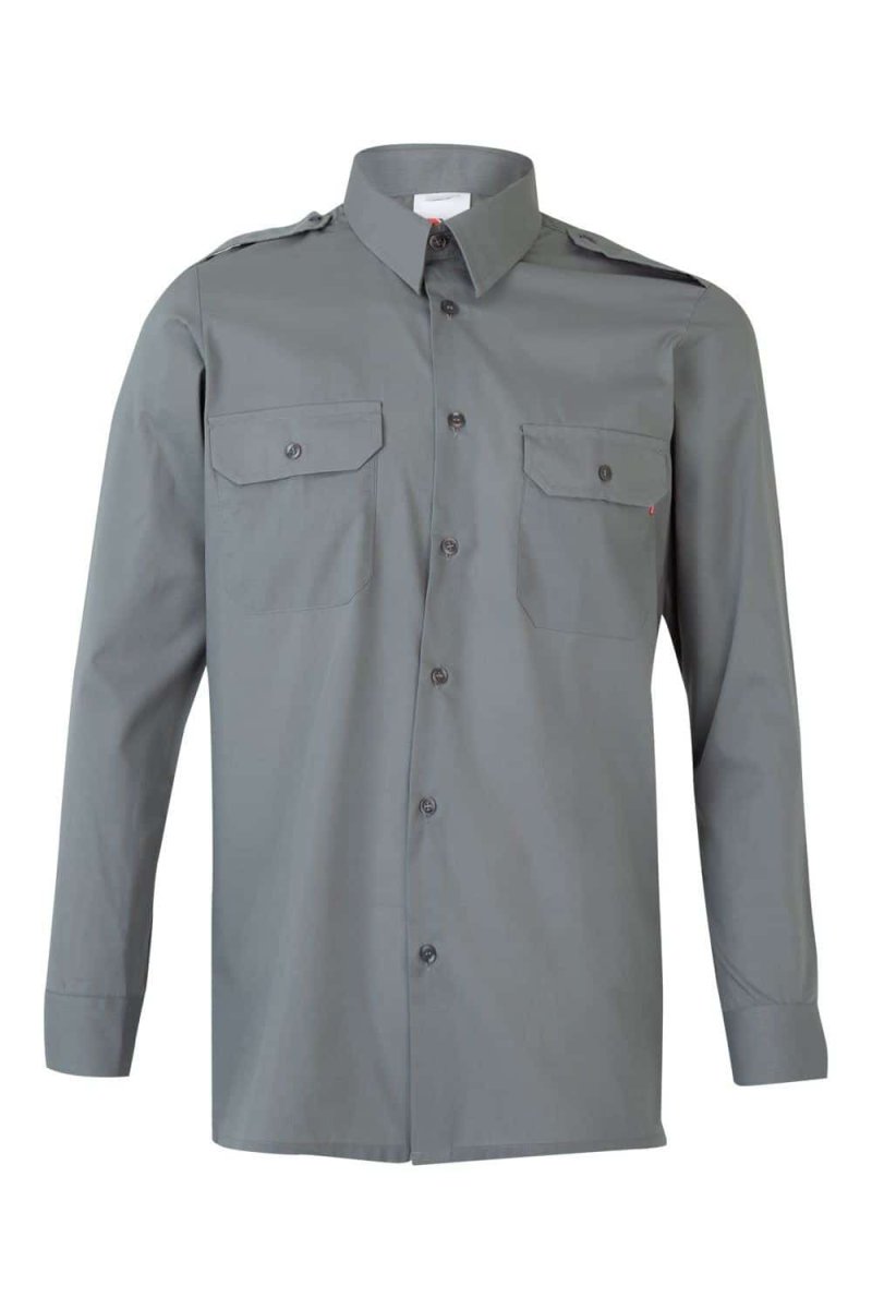 Camisa manga larga con galoneras - Imagen 4