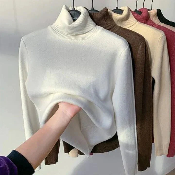 Suéter de cuello alto - Clásico y Ultra-Cómodo - Imagen 5