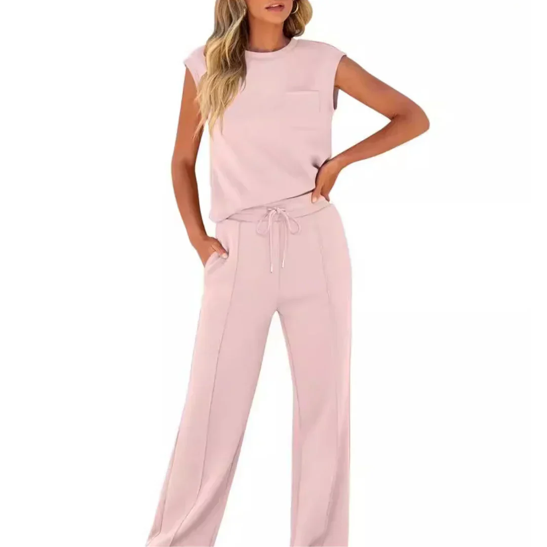 KAIYA™ – Conjunto Casual de Verano Suave de Mujer - Imagen 6
