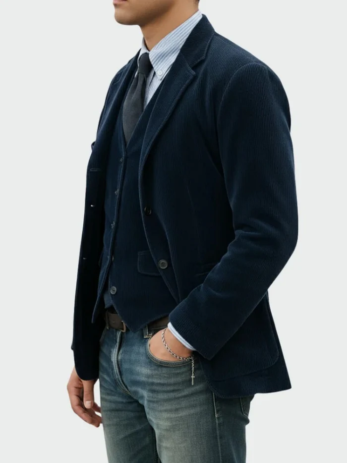 Tommy™ | Conjunto de 2 piezas: Blazer y Chaleco - Imagen 6